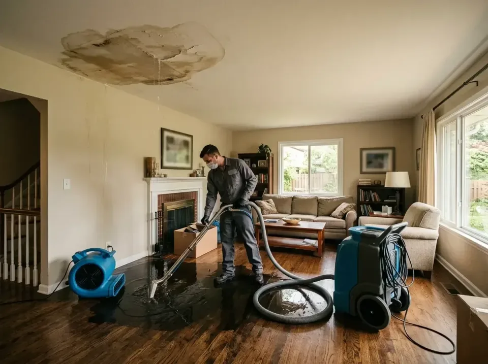 attic-pipe-burst-ceiling-drip-008 — frequently asked questions, Water Damage Restoration & Carpet Care in Perryville, MD